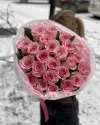 Букет из 25 роз Мандала 60 см