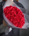 Букет 31 Роза Кения 40 см в пленке