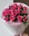 Букет из 3 кустовых малиновых роз Софи
