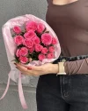 Букет из 3 кустовых малиновых роз Софи