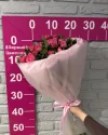 Букет из 5 кустовых малиновых роз Софи