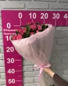 Букет из 5 кустовых малиновых роз Софи