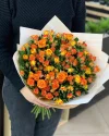 Букет кустовая роза XL