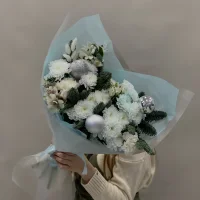 Букет цветов Снегурочка