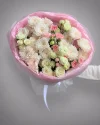 Букет с Хризантемой и кустовой розой №45