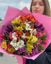 Букет Альстромерия М (15 веток)