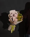 Букет цветов Солнечный лучик с хризантемой и альстромерией
